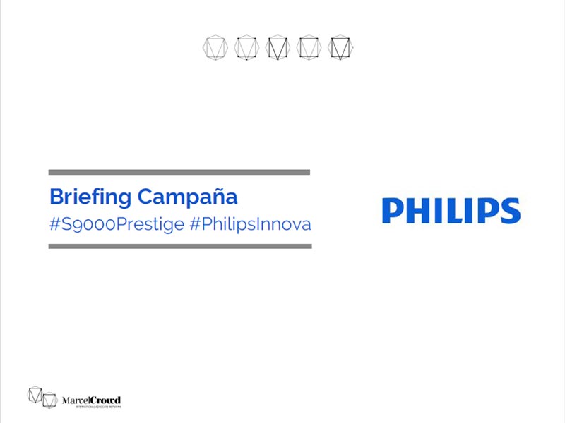 Campaña Philips briefing portada